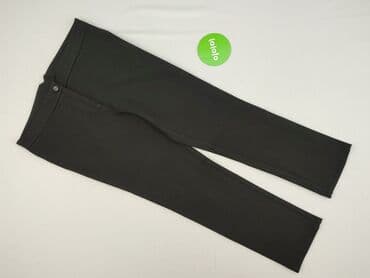 legginsy damskie eleganckie: Spodnie materiałowe damskie, rozmiar XL — 2