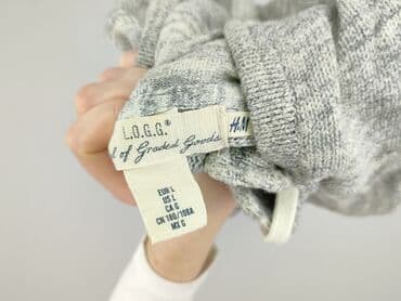 bluzy z laną del rey: H&M L.O.G.G., Bluza z kapturem dla mężczyzn, rozmiar L — 5