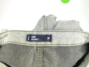 czarne skinny jeans: Skinny, Jeansy damskie, rozmiar M — 4