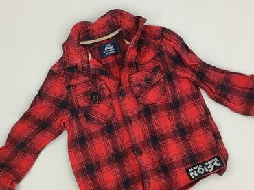 купити дитячі футболки дешево: Shirt 1.5-2 years, condition - Very good, pattern - Cell, color - Red — 1