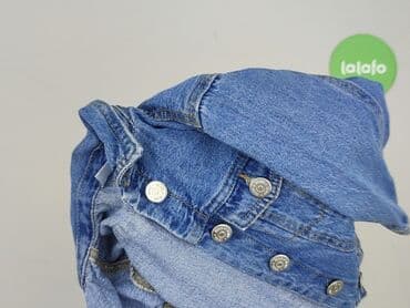 odzież używana dla dzieci: Dziecięca kurtka jeansowa, 4-5 lat, 104-110 cm, stan - Bardzo dobry — 5