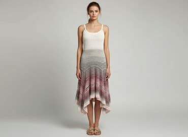 sukienka do chrztu na szydełku wzór: Hand Knitted, Sukienka damska, rozmiar S — 1