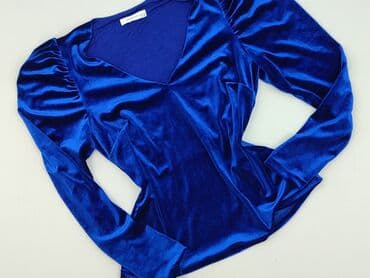 bluzki welurowa z krótkim rękawem: Bluzka damska, rozmiar S — 2