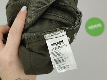 spodenki jeansowe z wysokim stanem pull and bear: Bik Bok, Szorty damskie, rozmiar XS — 5