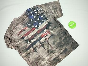 ciemna strefa koszulki: Used, Koszulka dla mężczyzn, rozmiar 3XL — 3