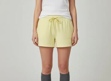 spodnie piżamowe pepco: Papaya, Szorty damskie, rozmiar L — 7