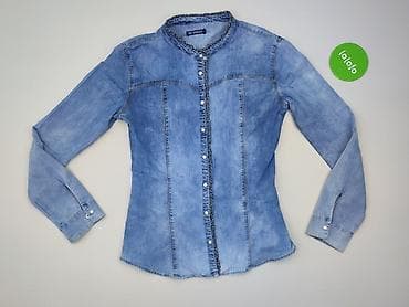 katany jeansowe: Re-Dress, Koszula damska, rozmiar L — 2
