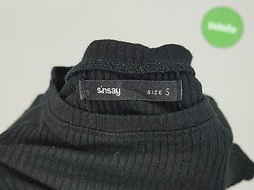 croop koszule: Sinsay, Top damski, rozmiar S — 5
