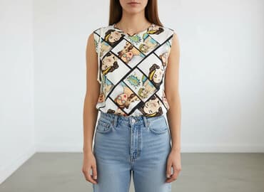 new style ubrania: New Style, Women`s T-shirt, size S — 1