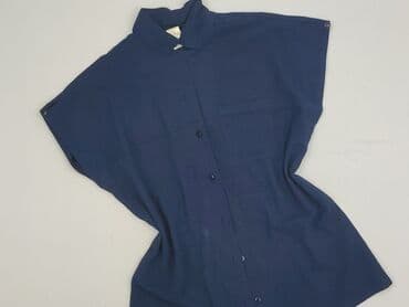 koszulka w niebieskie paski: Designer`s, Bluzka damska, M — 3