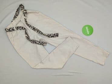 calzedonia rajstopy w panterkę: Material trousers for women, size S — 2