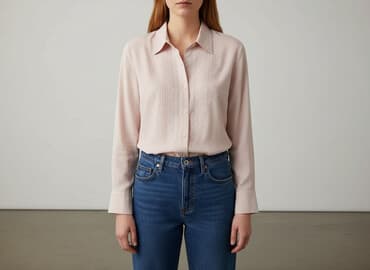 różowe bluzki: Marks & Spencer, Bluzka damska, rozmiar L — 6