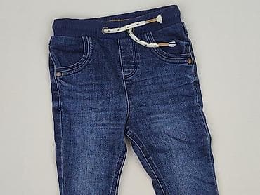 crocs pepco: Spodnie jeansowe, George, 12-18 miesięcy, stan - Bardzo dobry — 1