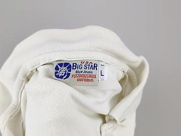 sweter patchwork: Big Star, Koszulka polo dla mężczyzn, rozmiar L — 4