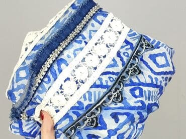 bluzki z łączonych materiałów: Bluzka damska, rozmiar M — 6