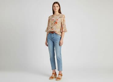 długa luźna bluzki: Vila, Women's blouse, size L — 1