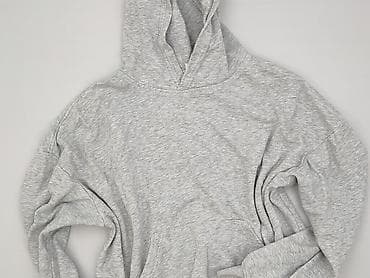 bluzki szare: H&M, Bluza z kapturem damska, rozmiar S — 1