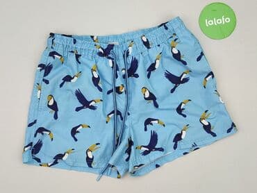 koszulka z kolibrem: Szorty kąpielowe dla mężczyzn, M — 2