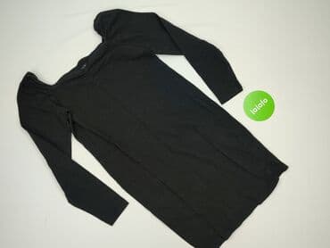 czarna sukienka z długim rękawem sinsay: Sinsay, Sukienka damska, rozmiar XL — 2