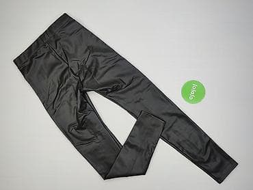 getry lateksowe: H&M, Legginsy Ze skóry ekologicznej damskie, rozmiar XS — 3