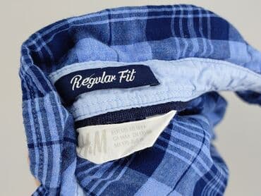 koszulka z traktorem: Shirt 14 years, condition - Perfect, pattern - Cell, color - Blue — 4