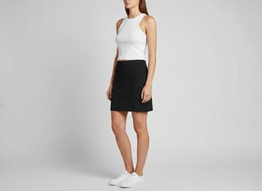 czarna spódnica hm: H&M, Spódnica damska, rozmiar XS — 8