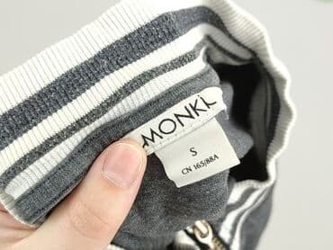 bluzki basic z dekoltem v: Monki, Women`s T-shirt, size S (EU 36) — 4