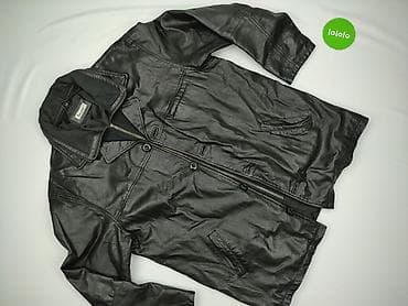 bluza next: Męska kurtka skórzana Melltan, rozmiar 54 - Materiał: prawdziwa skóra — 2