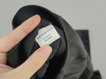 leginsy reserved: Reserved, Legginsy Ze skóry ekologicznej damskie, rozmiar M — 6