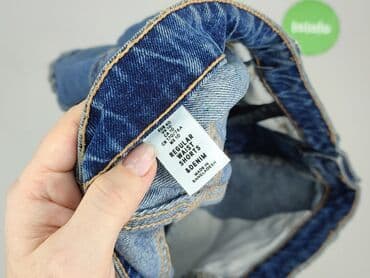 srebrne szorty: Szorty damskie, M — 4