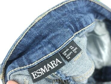 srebrne buty deichmann: Esmara, Jeansy damskie, M — 4