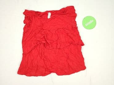 czerwona koszula damska h: Women's blouse, size S (EU 36) — 2