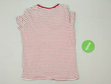 bluzki w paski z serduszkiem: T-shirt damski, rozmiar S — 4