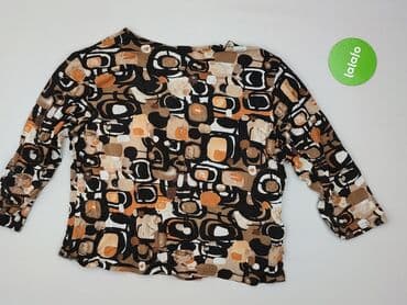 koszula damska w geometryczne wzory: Women's blouse, size S — 3