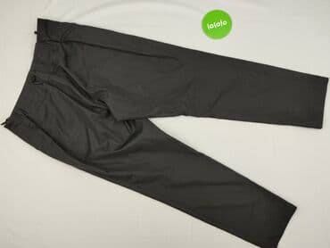 c a spodnie damskie z wysokim stanem: Spodnie materiałowe damskie, rozmiar L — 3