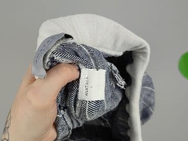 patchworkowe jeansy: Anataka, Spodnie materiałowe damskie, L — 5