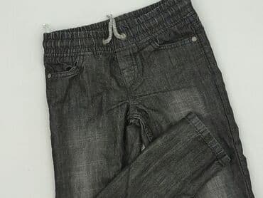 Spodnie jeansowe, C&A, 5-6 lat, 110/116, stan - Idealny