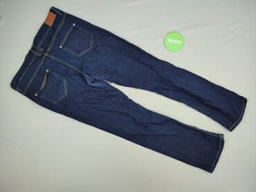 czerwone jeansy h m: Jeansy dla mężczyzn, L, Blue, stan - Dobry — 3