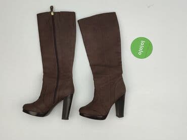 kozaki eksbut: Kozaki damskie, rozmiar 37 — 2