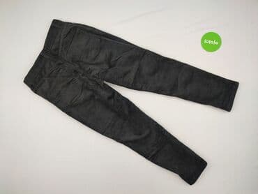 spodnie jeansy damskie klasyczne: Monki, Material trousers for women, size M (EU 38) — 3