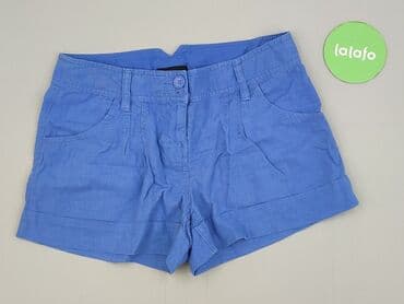 krótkie lniane spodenki: Szorty damskie, rozmiar M — 2