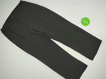 pull on trousers h: Spodnie materiałowe damskie, rozmiar 3XL — 2
