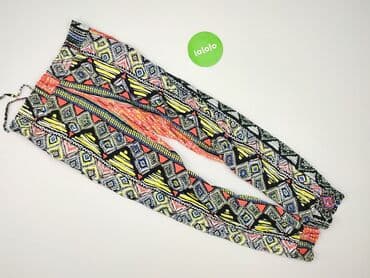 spodnie serduszka by o la la czarne: Spodnie materiałowe damskie, rozmiar M — 3