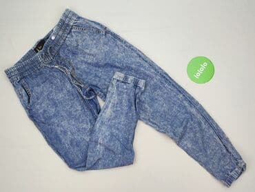 podarte jeansy: Chillin, Material trousers for women, size S (EU 36) — 2