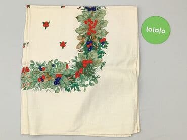 Lighting & Fittings: PL - Tablecloth 89 x 89, color - Beige, condition - Very good — 2