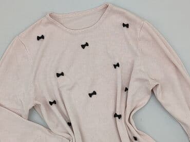 sweter z kokardą na plecach: Sweter damski, rozmiar S — 1