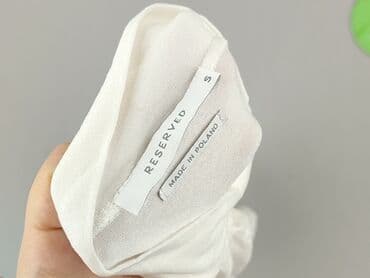 biała bluzka z krótkim rękawem reserved: Reserved, Bluzka damska, rozmiar S — 5