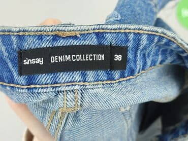 spódnice jeansowe z przetarciami midi: Denim Collection, Women`s skirt, size M — 4