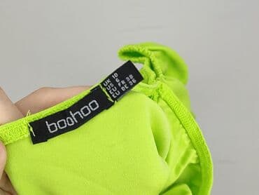 srebrne sukienki na imprezę: Boohoo, Bluzka damska, rozmiar M — 4