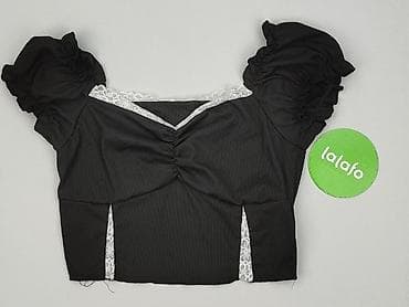 azurowa bluzka: Dazy, Top damski, rozmiar L — 2